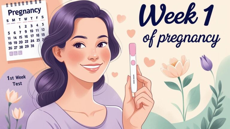 1 Week Pregnant