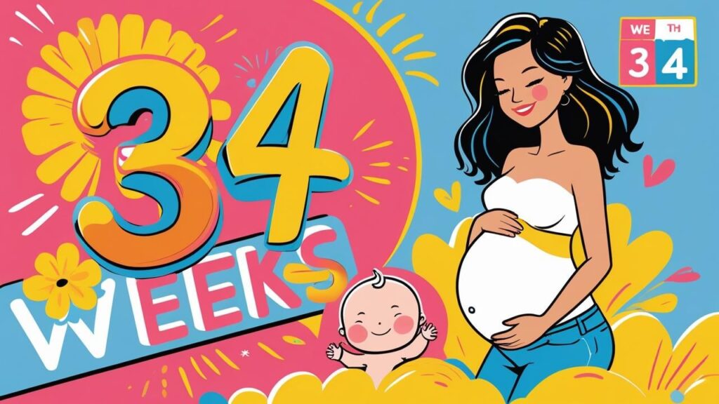 34 weeks pregnant