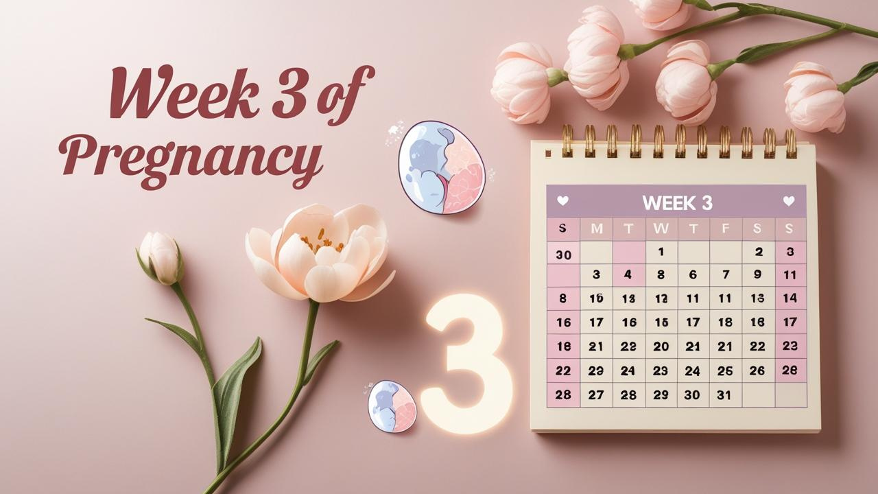 3 weeks pregnant