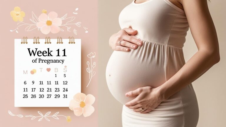 11 weeks pregnant
