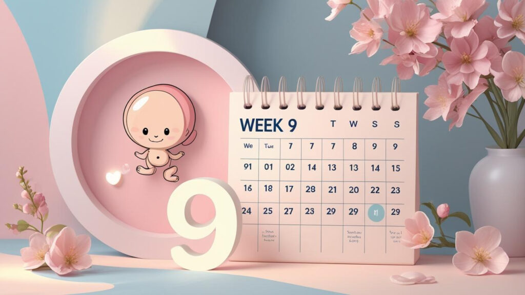 9 weeks pregnant