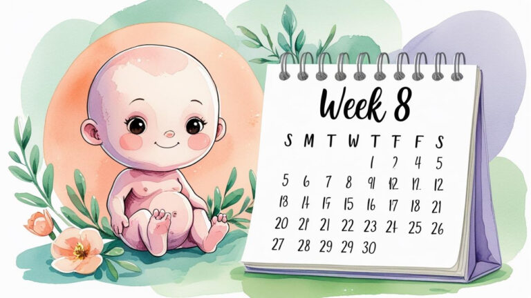 8 weeks pregnant