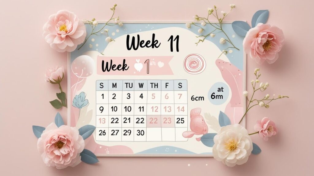 11 weeks pregnant
