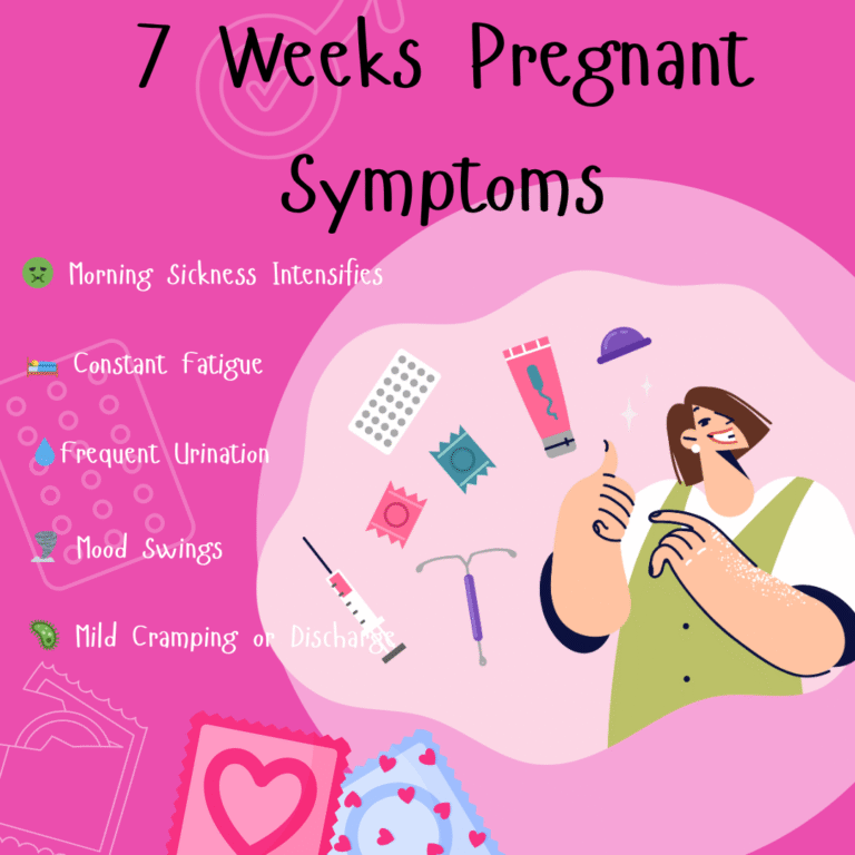 7 weeks pregnant symptoms