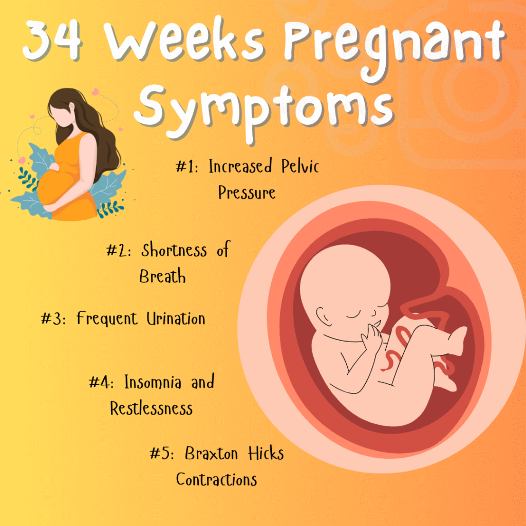 34 Weeks Pregnant Symptoms