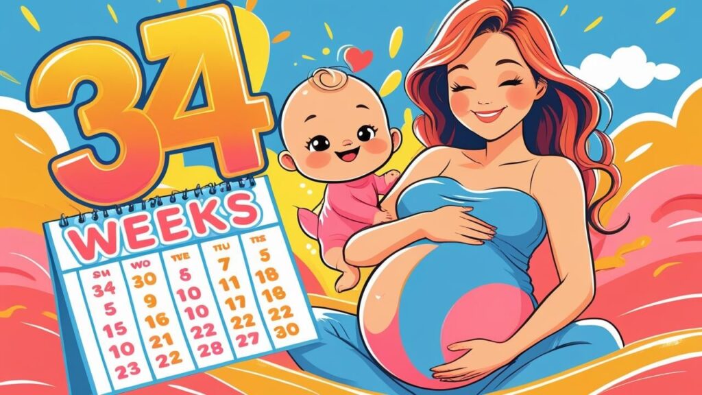 34 weeks pregnant