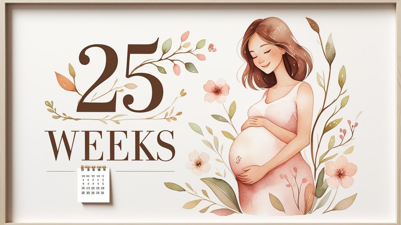 25 weeks pregnant
