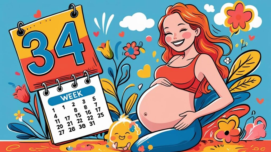 34 weeks pregnant